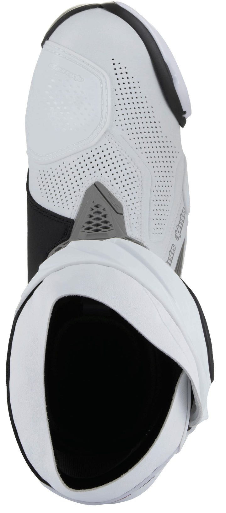 Alpinestars Supertech R V2 Vented Racing Boots - White/Grey/Black