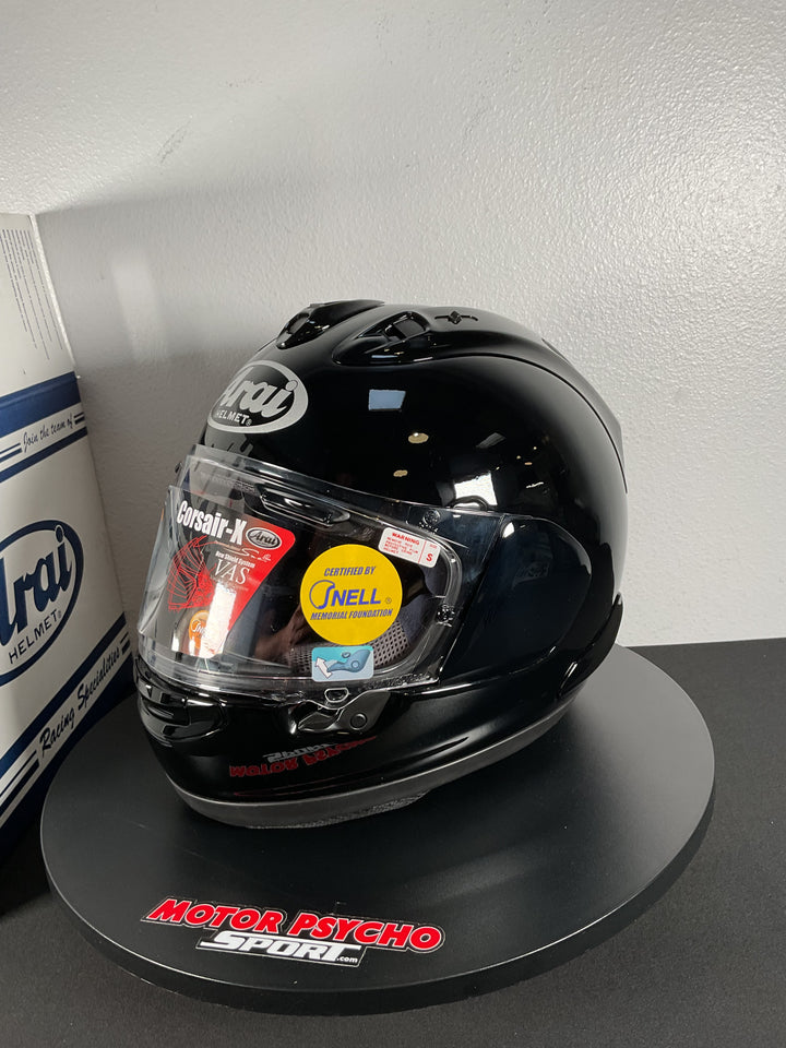 Arai Corsair-X Helmet - Black - Size Small - OPEN BOX