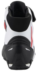 ALPINESTARS FAST-4 SHOES - BLACK/WHITE/RED