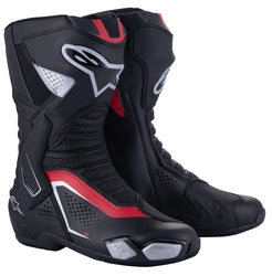 ALPINESTARS SMX-6 V3 VENTED BOOTS - BLACK/SILVER/RED