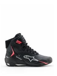 ALPINESTARS STELLA FASTER-4 DRYSTAR SHOES - BLACK/GRAY/CORAL FLUO
