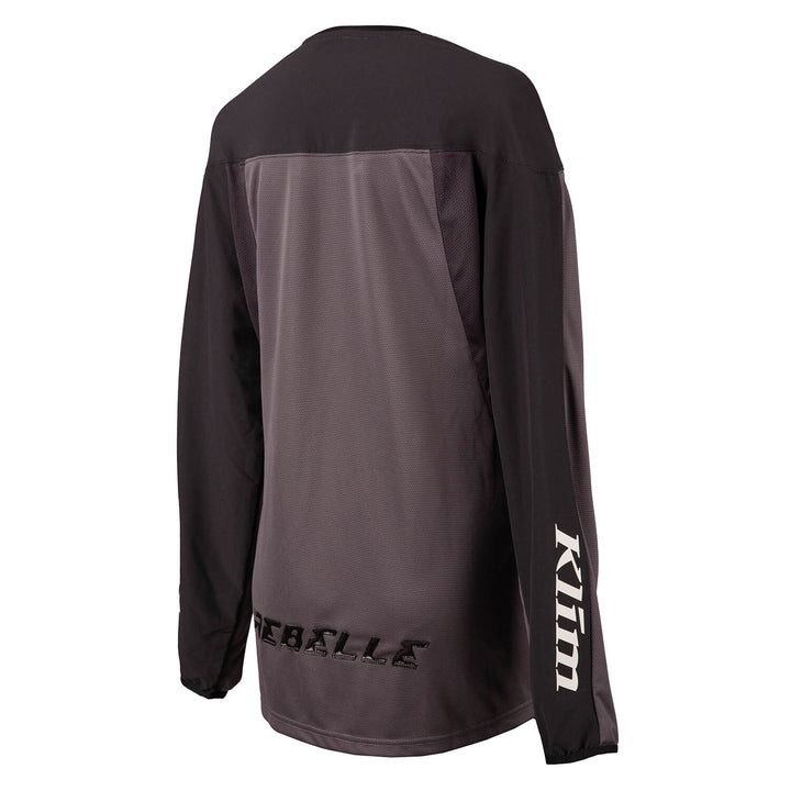 KLIM REBELLE JERSEY - ASPHALT - BLACK