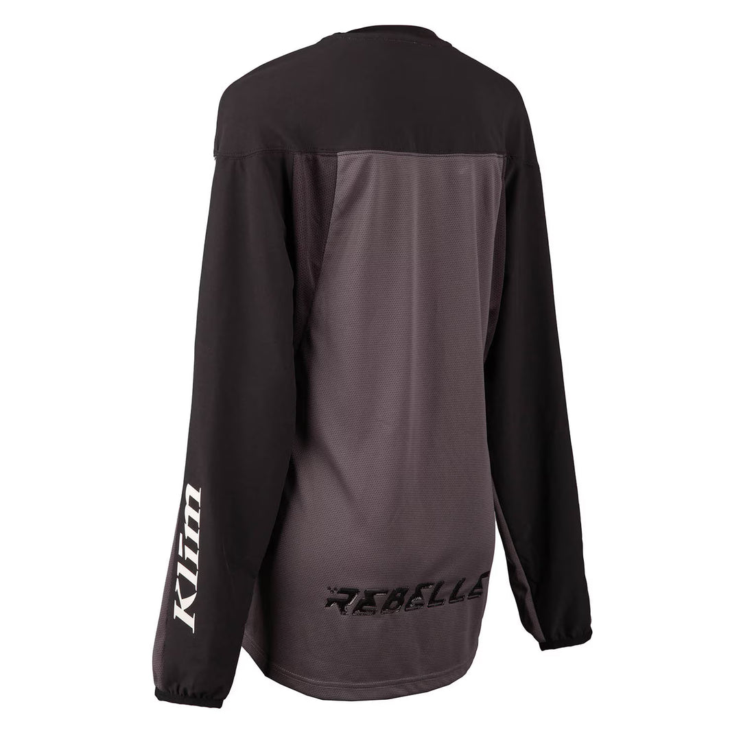 KLIM REBELLE JERSEY - ASPHALT - BLACK