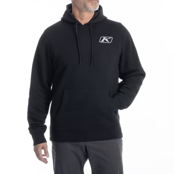 KLIM RIPPIN' PULLOVER HOODIE - BLACK - HIGH-RISE