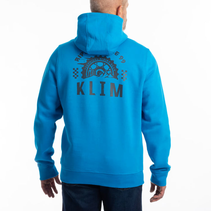 KLIM RIPPIN' PULLOVER HOODIE - METHYL BLUE - DRESS BLUES