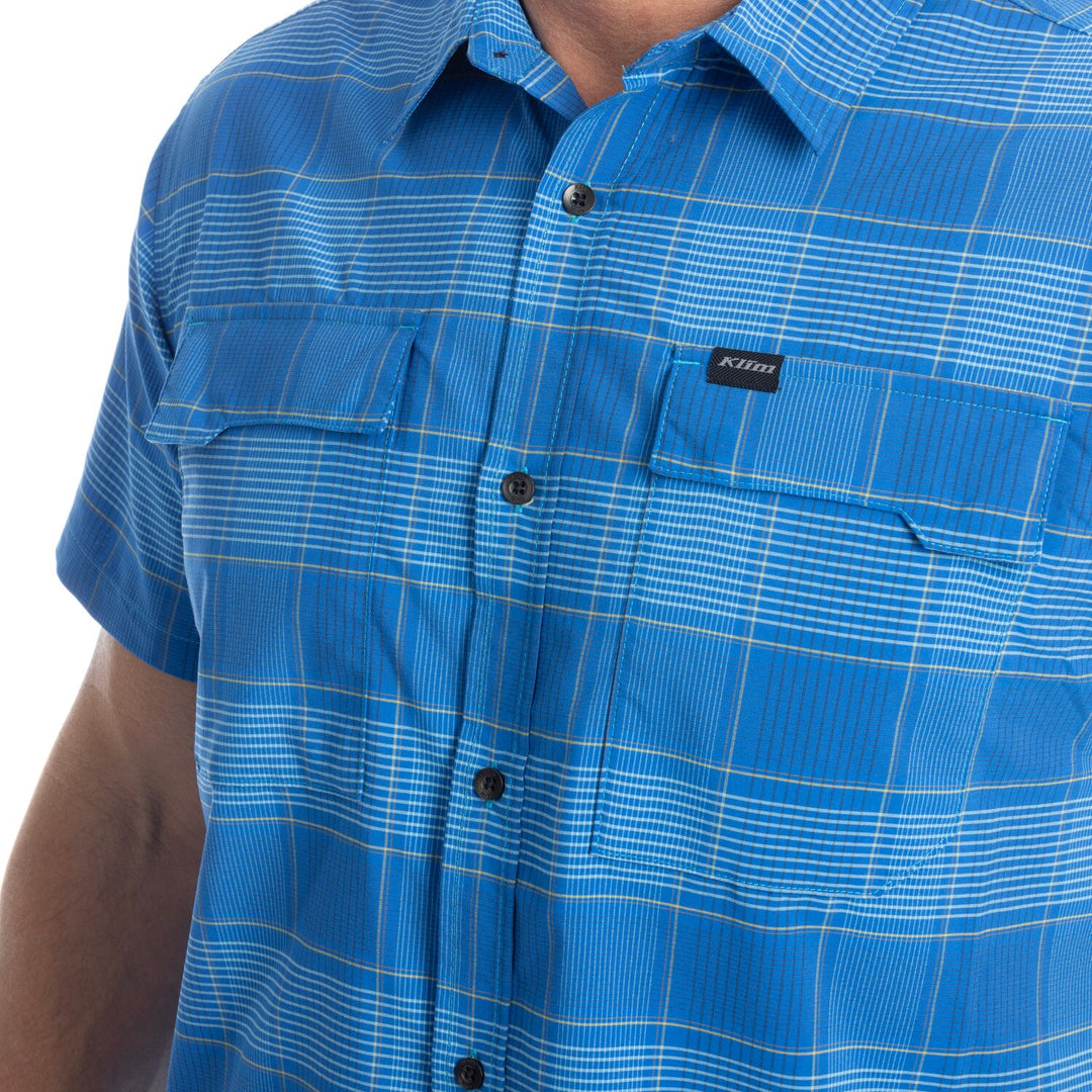 KLIM TAGGART STRETCH SHIRT - BLUE DANUBE - DRESS BLUES