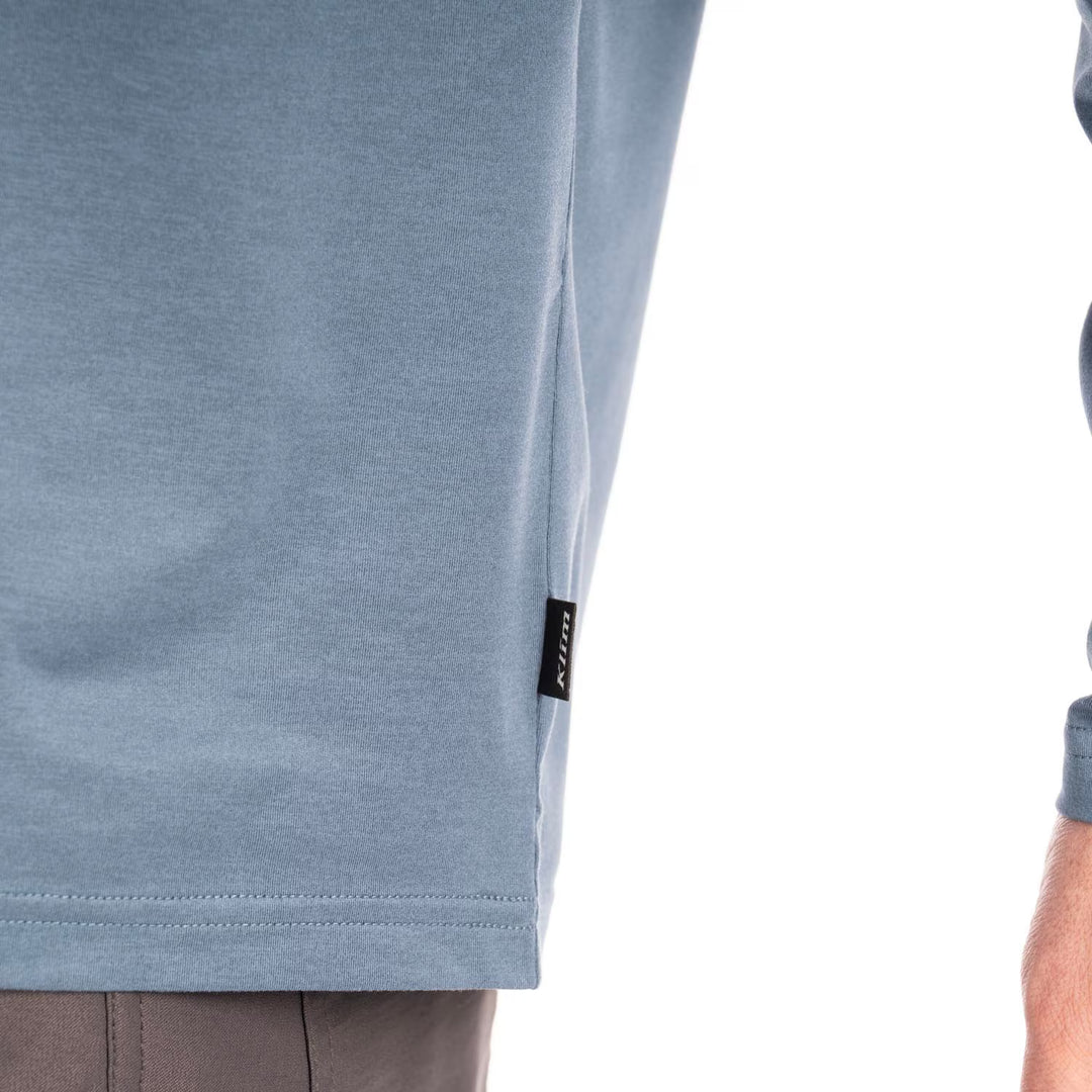 KLIM STATIC PEAK LONG SLEEVE SHIRT - BLUE FUSION