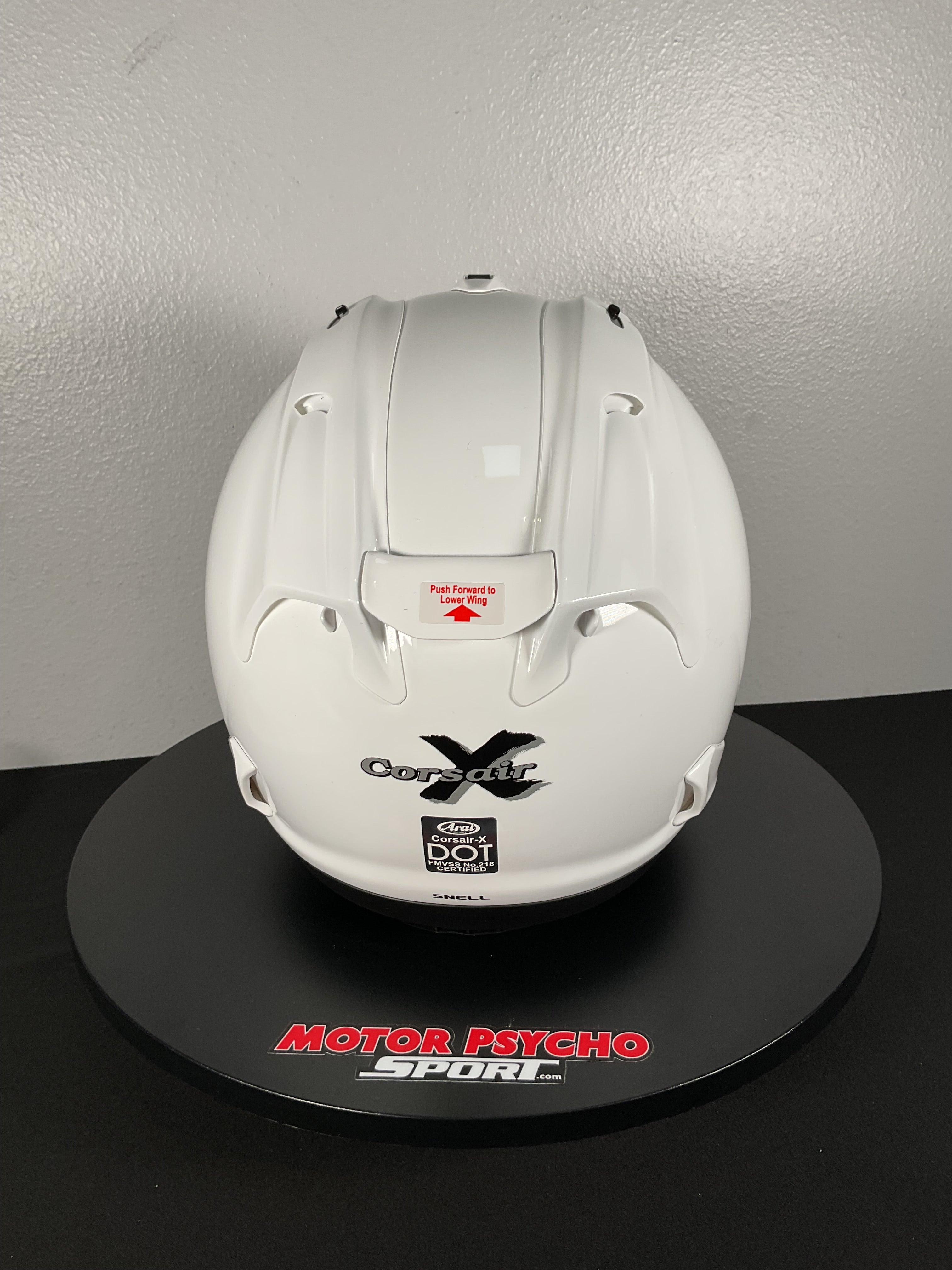 Arai Corsair X w/ pinlock - White - Size L - Used Like New – Motor