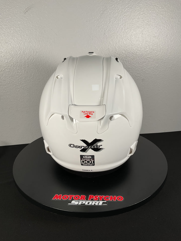 Arai Corsair X w/ pinlock - White - Size L - Used Like New
