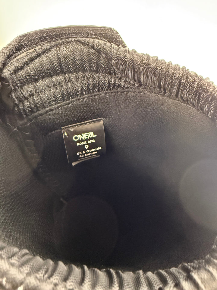 O'NEAL Element Boot - BLACK - Size US 9 - OPEN BOX / FINAL SALE / NO RETURNS