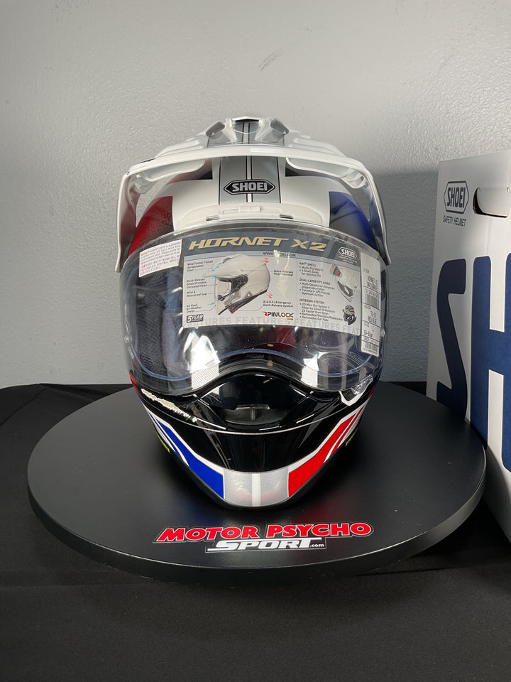 Shoei Hornet X2 Invigorate Adventure Helmet - TC-10 - Size Large - Used Fair