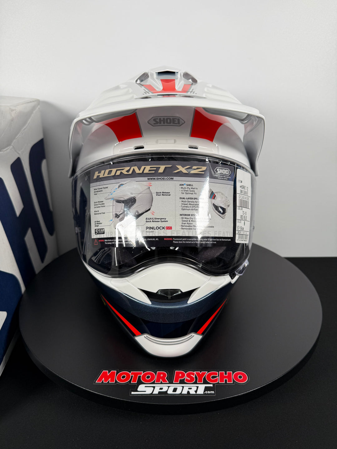shattered visor for shoei helmet Shoei Hornet X2 Invigorate Adventure Co Helmet