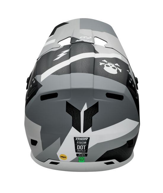 Thor - Reflex Sport Carbon Helmet - Carbon Brave MIPS Gray/White