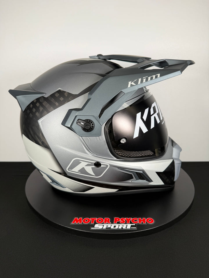 KLIM NEW KRIOS PRO HELMET ECE/DOT-CHARGER GRAY - Size XL - OPEN BOX - FINAL SALE / NO RETURNS