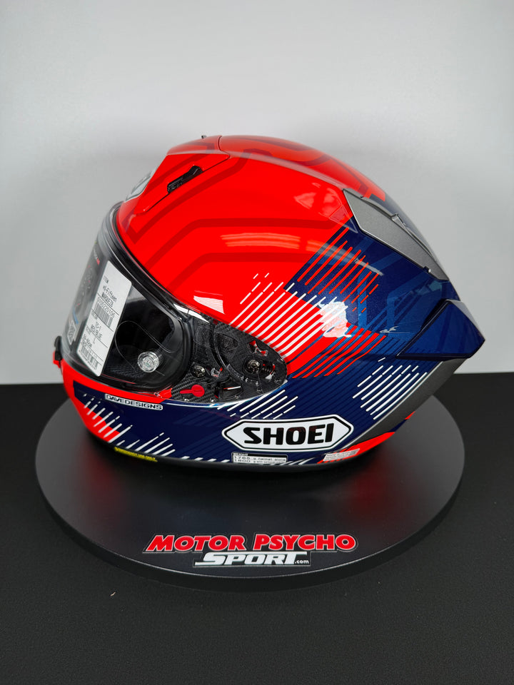 Shoei X-15 Marquez 8 Helmet - TC-1 - Size Large - USED / OPEN BOX #3