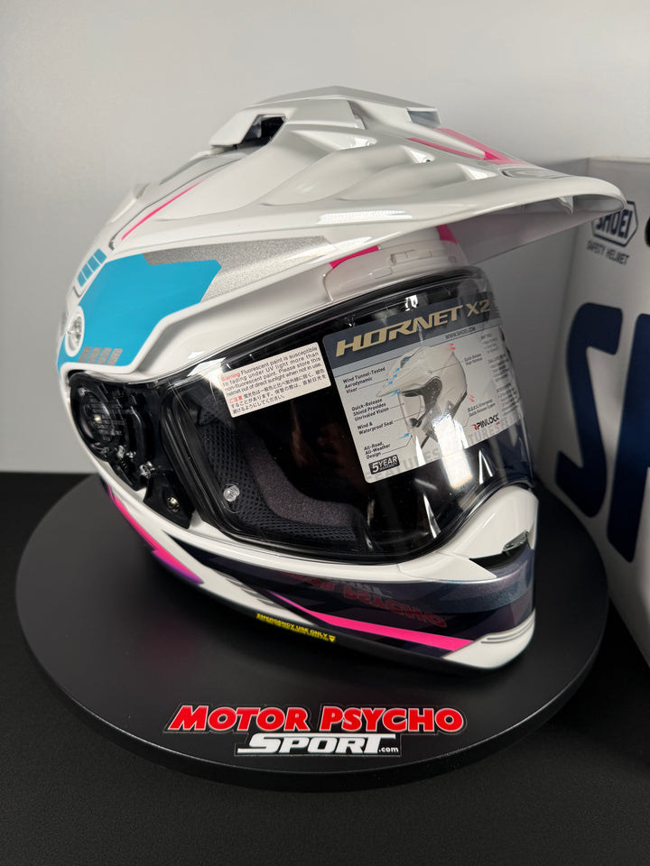 Shoei Hornet X2 Invigorate Adventure Helmet - TC-7 -Size L- USED LIKE NEW