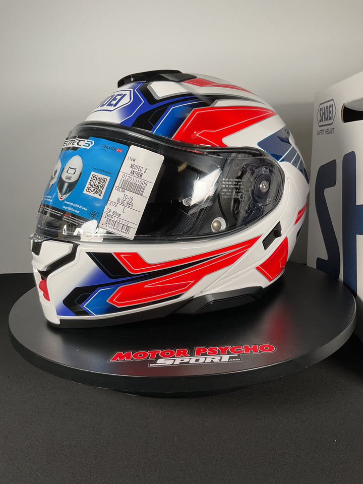 Shoei Neotec 3 Anthem Modular Helmet - TC-10 - Size L - Used Open Box