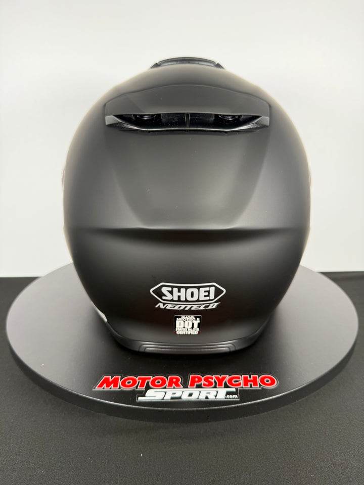 Shoei Neotec II Modular Helmet - Matte Black - Size Large - USED / OPEN BOX - FINAL SALE / NO RETURNS