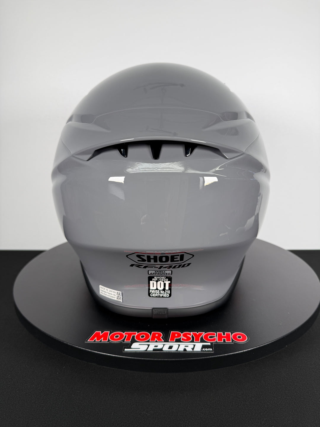 Shoei RF-1400 Helmet - Gloss Basalt Gray - Size M - USED / OPEN BOX #2