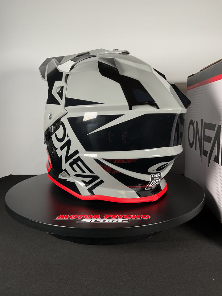 O'Neal Sierra Helmet R Gray/Black/Red - Size M - Used Open Box