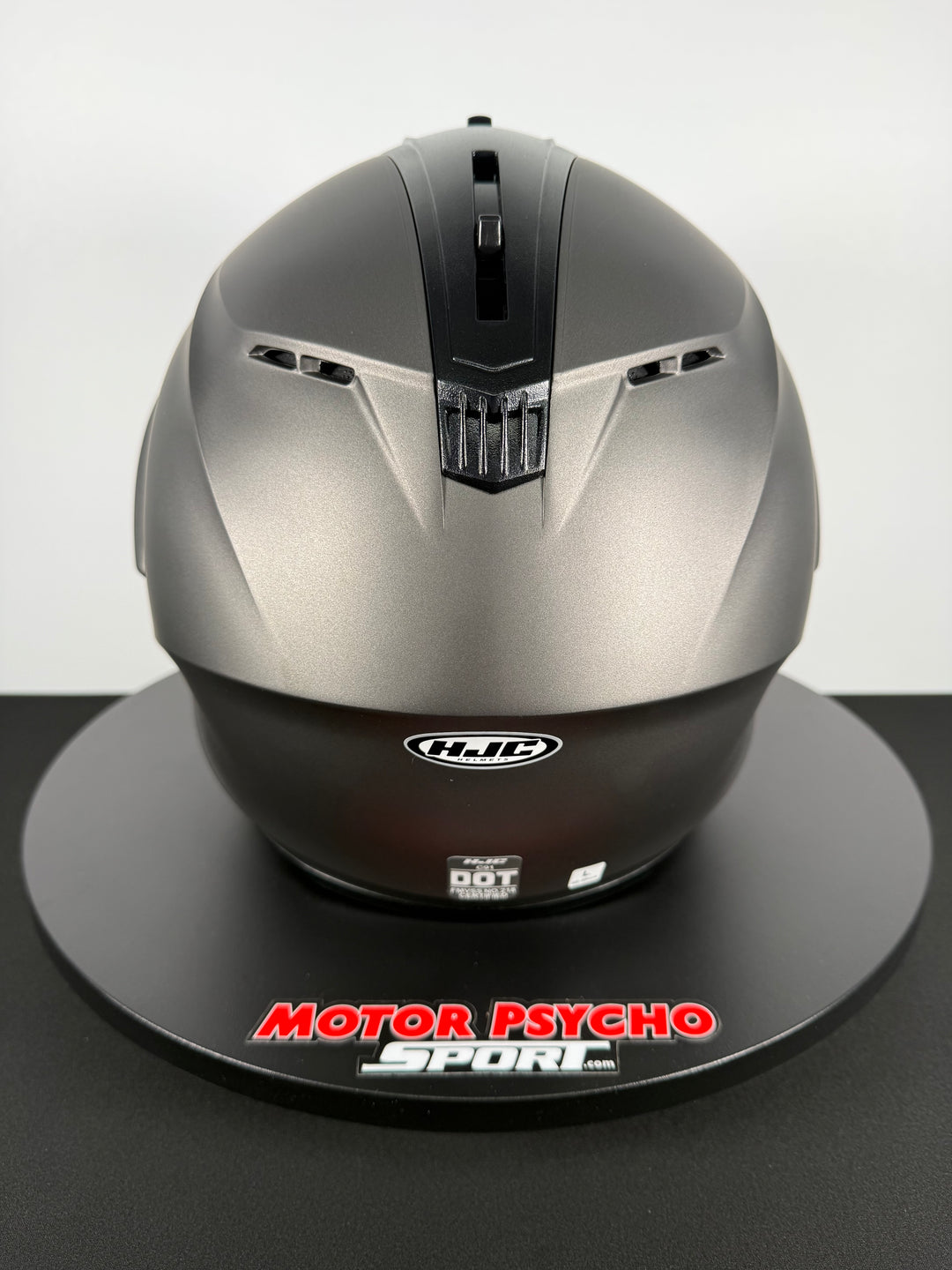 HJC C91/C91 PLUS HELMET - SEMI-FLAT TITANIUM - Size L - OPEN BOX