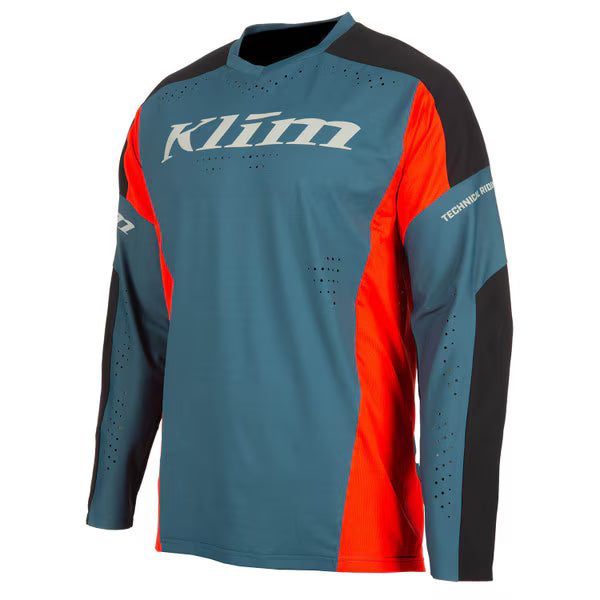 KLIM XC PRO JERSEY - REDROCK - PETROL