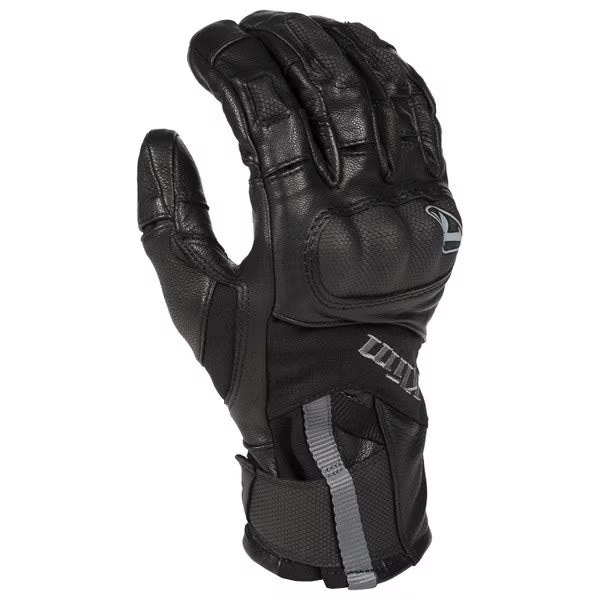 KLIM ADVENTURE GTX SHORT GLOVE - BLACK