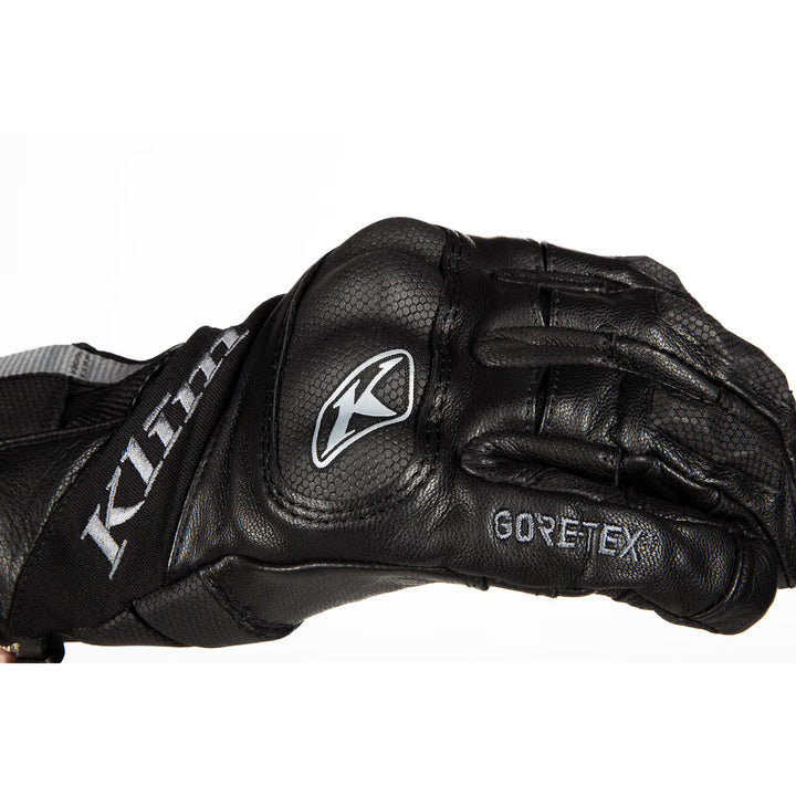 KLIM ADVENTURE GTX SHORT GLOVE - BLACK