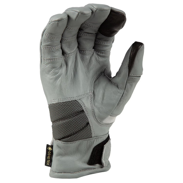 KLIM ADVENTURE GTX SHORT GLOVE - MONUMENT GRAY