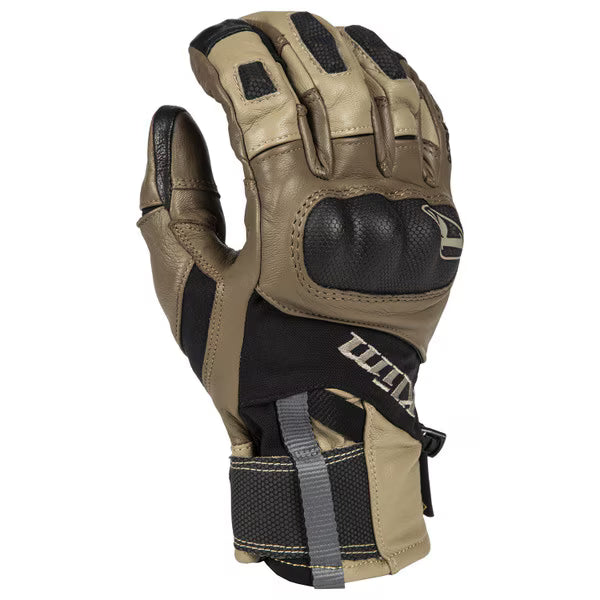 KLIM ADVENTURE GTX SHORT GLOVE - TAN
