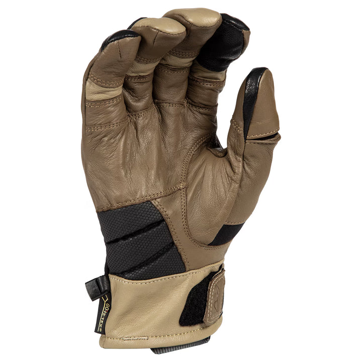 KLIM ADVENTURE GTX SHORT GLOVE - TAN