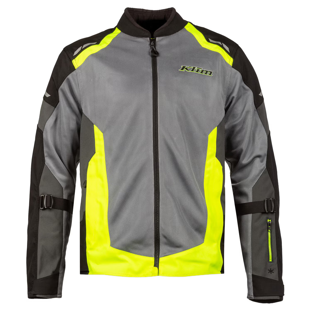 KLIM INDUCTION JACKET - HI-VIS - MONUMENT GRAY