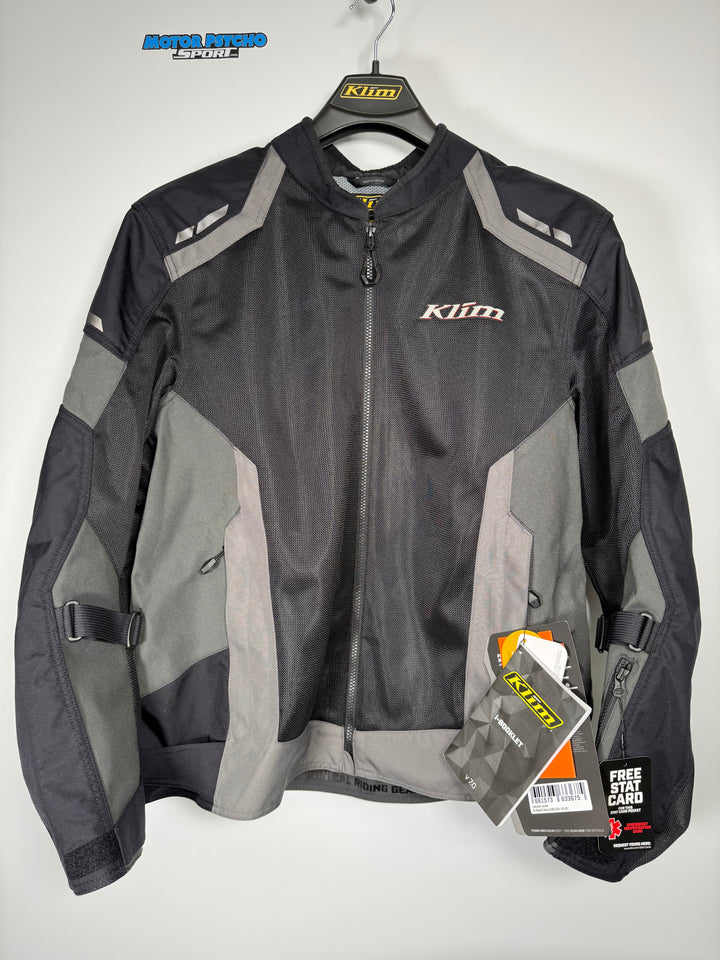 KLIM INDUCTION JACKET - STEALTH BLACK - Size XL - OPEN BOX - FINAL SALE / NO RETURNS