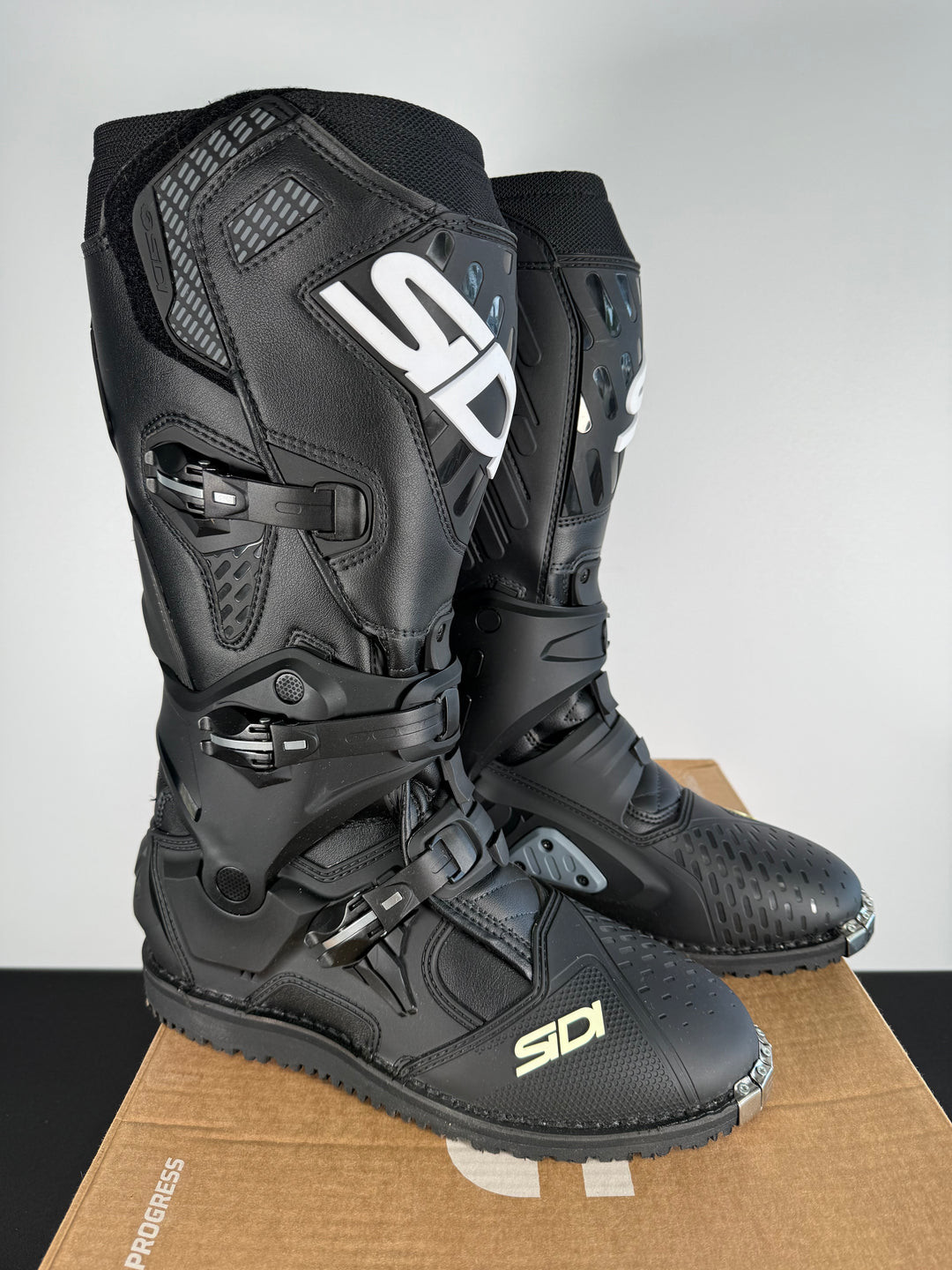 Sidi Crossair HD Enduro Boot - Black - Size Euro 45 / US 11.5 - USED LIKE NEW