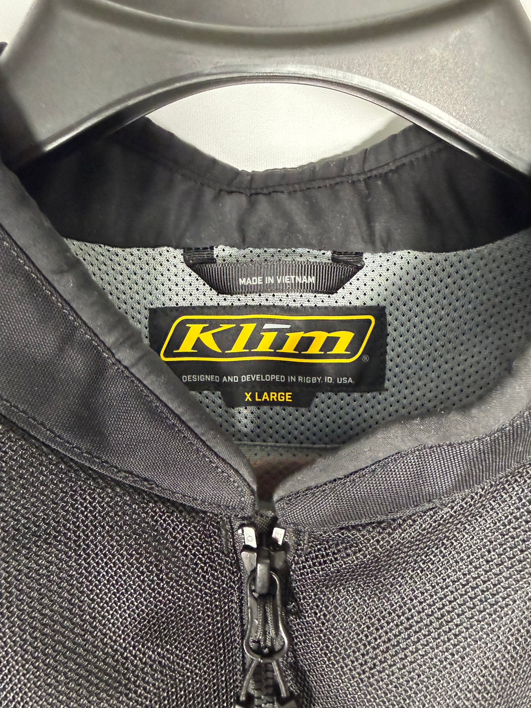 KLIM INDUCTION JACKET - STEALTH BLACK - Size XL - OPEN BOX - FINAL SALE / NO RETURNS