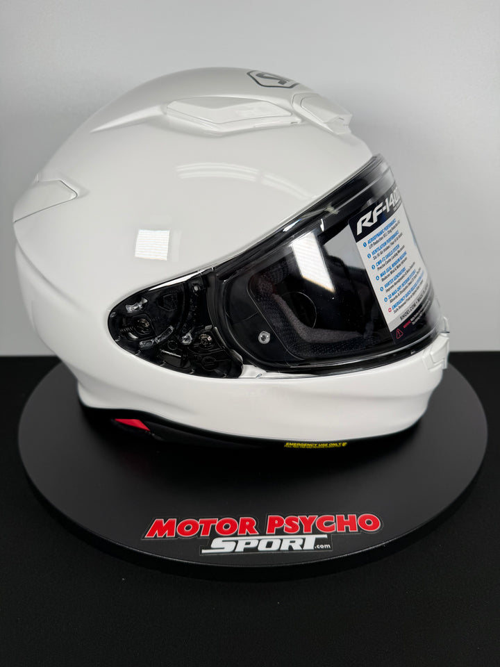 Shoei RF-1400 Helmet - White - Size Large - USED / OPEN BOX - FINAL SALE / NO RETURNS
