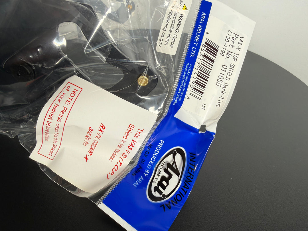Arai - Vas-V Top Shield - Dark Tint - OPEN BOX