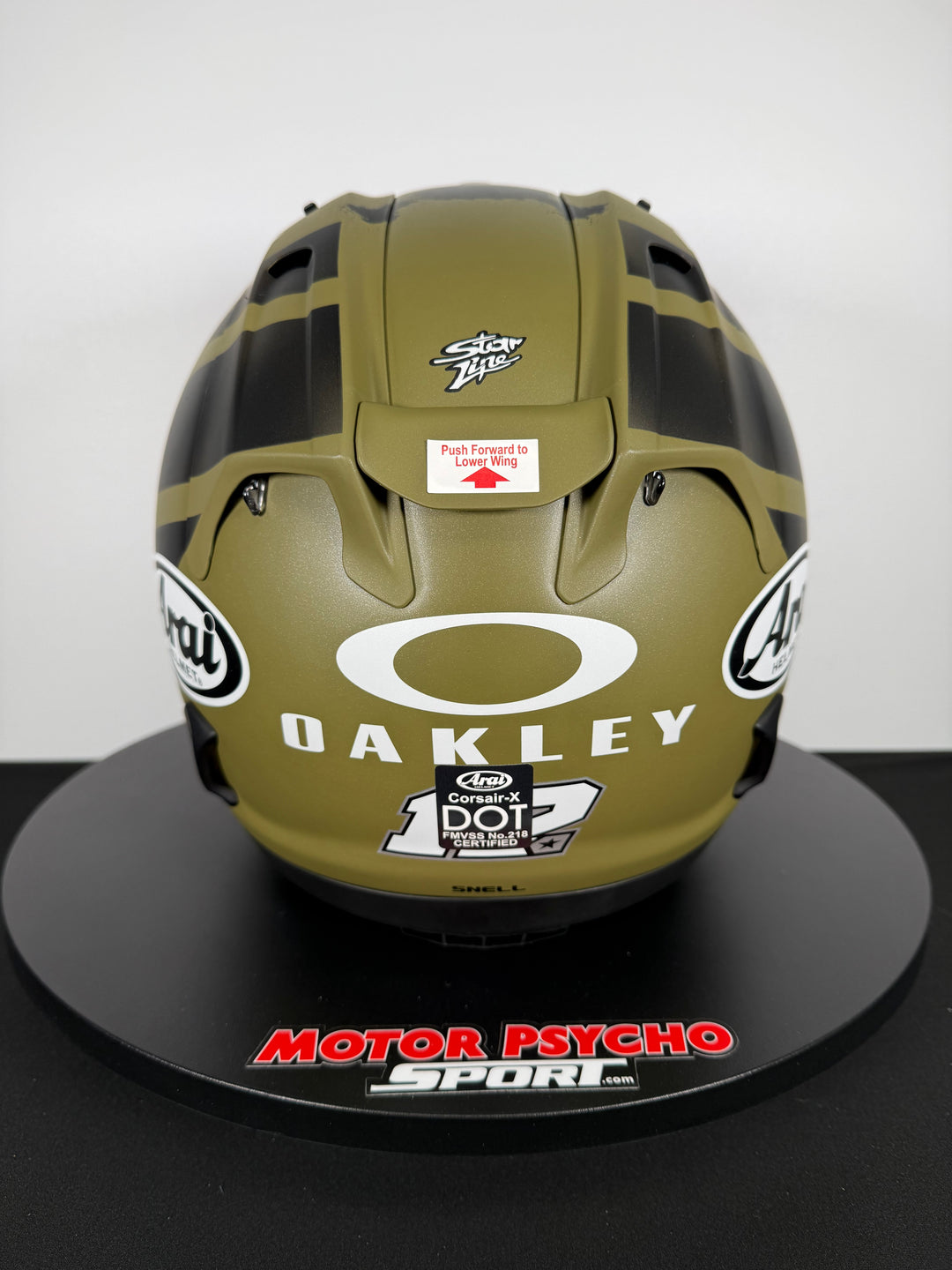 Arai Contour-X Helmet - MVK Oakley - Size Large - OPEN BOX - FINAL SALE / NO RETURNS