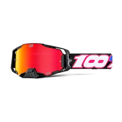 100% ARMEGA JETT LAWERENCE LE SIGNATURE GOGGLE KIT - BLACK GOGGLE/ HIPER RED LENS
