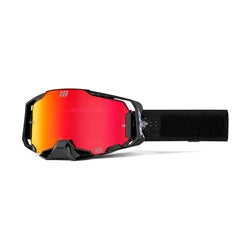 100% ARMEGA JETT LAWERENCE LE SIGNATURE GOGGLE KIT - BLACK GOGGLE/ HIPER RED LENS