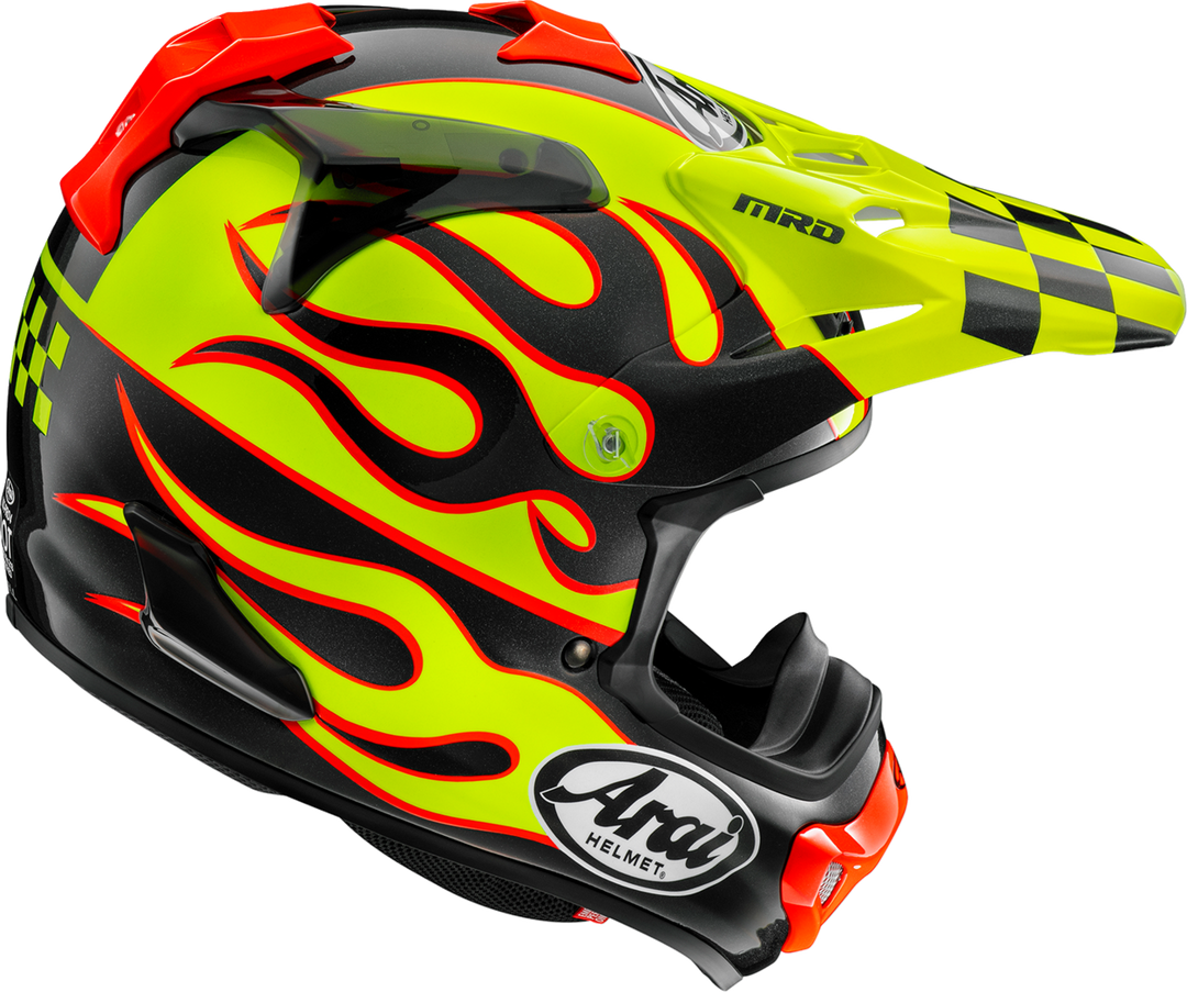 Arai VX-Pro4 Helmet - Flame Yellow