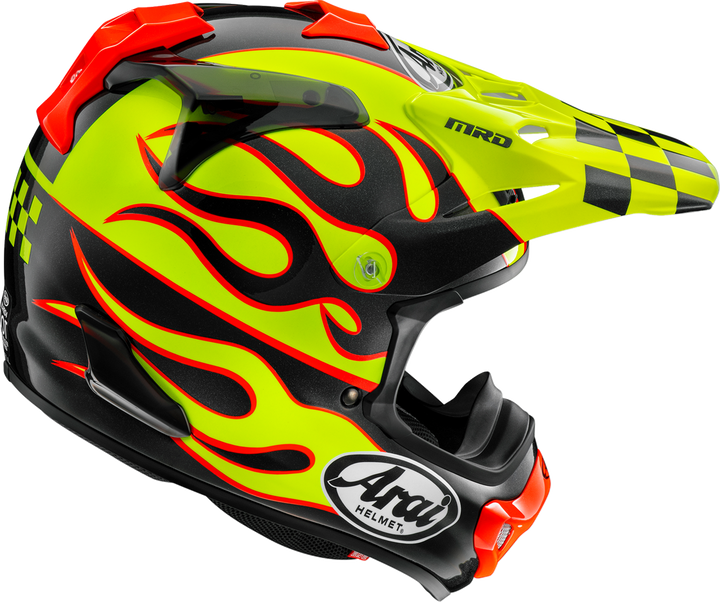Arai VX-Pro4 Helmet - Flame Yellow