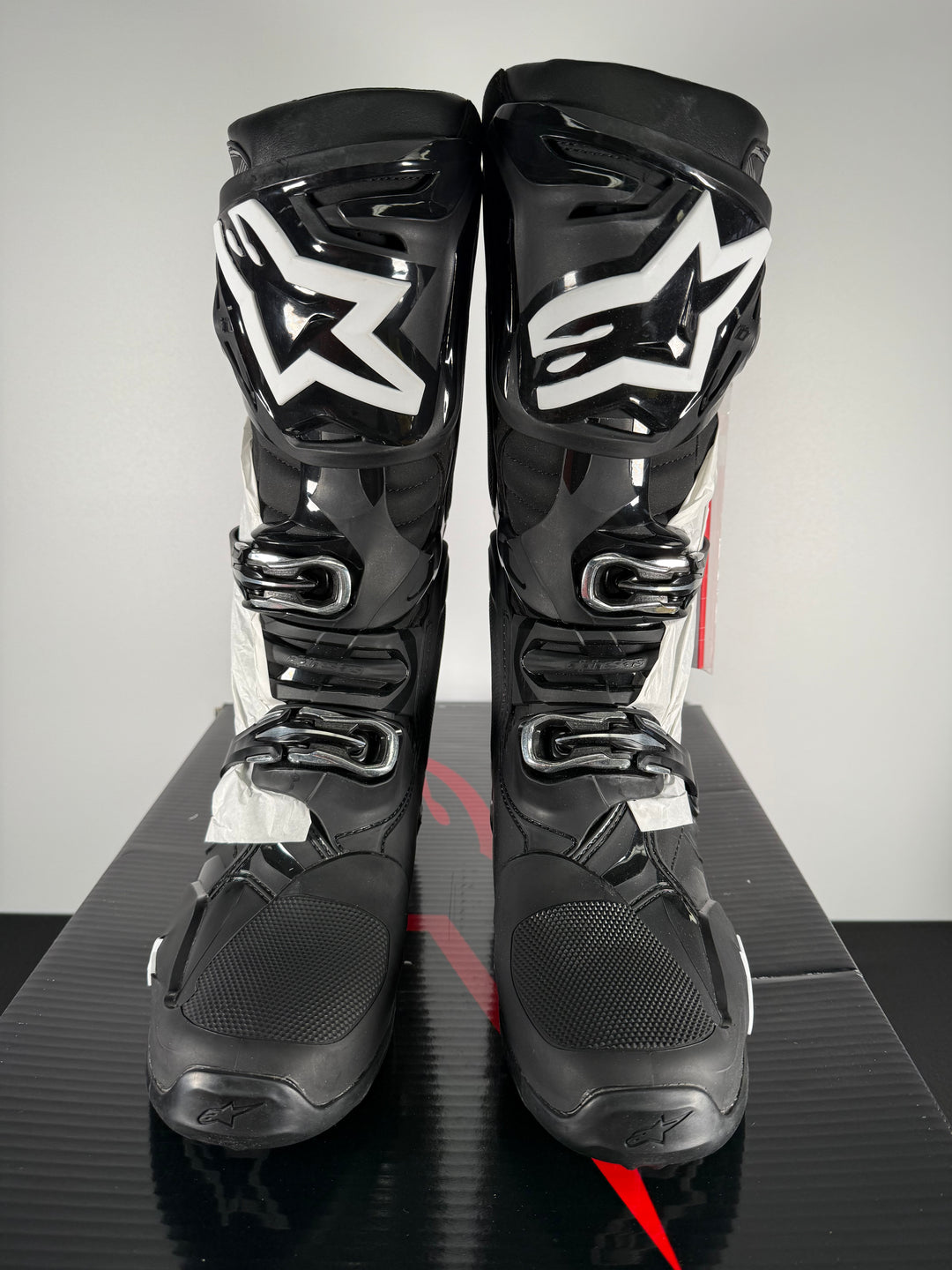 Alpinestars Tech 10 Boots - Black - Size Euro 47 / US 12 - OPEN BOX