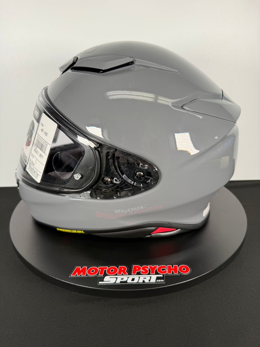 Shoei RF-1400 Helmet - Gloss Basalt Gray - Size Large - USED / OPEN BOX #1 - FINAL SALE / NO RETURNS