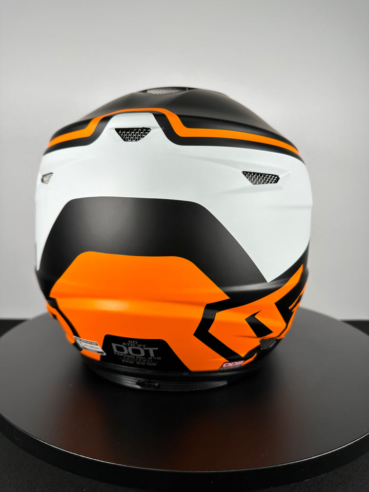 6D ATR-2Y Drive Youth Helmet - Neon Orange
