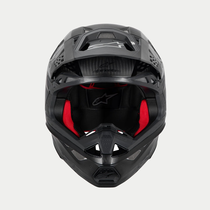 Alpinestars Supertech M10 Fame Helmet - Black Carbon Matte & Glossy (PU)