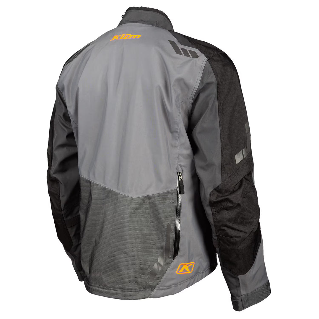 KLIM Carlsbad Jacket - Asphalt - Strike Orange