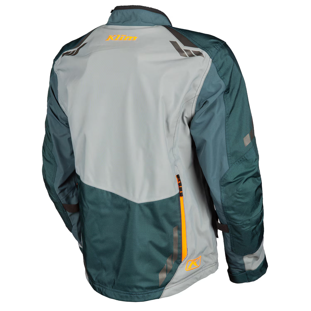 KLIM Carlsbad Jacket - Petrol - Strike Orange