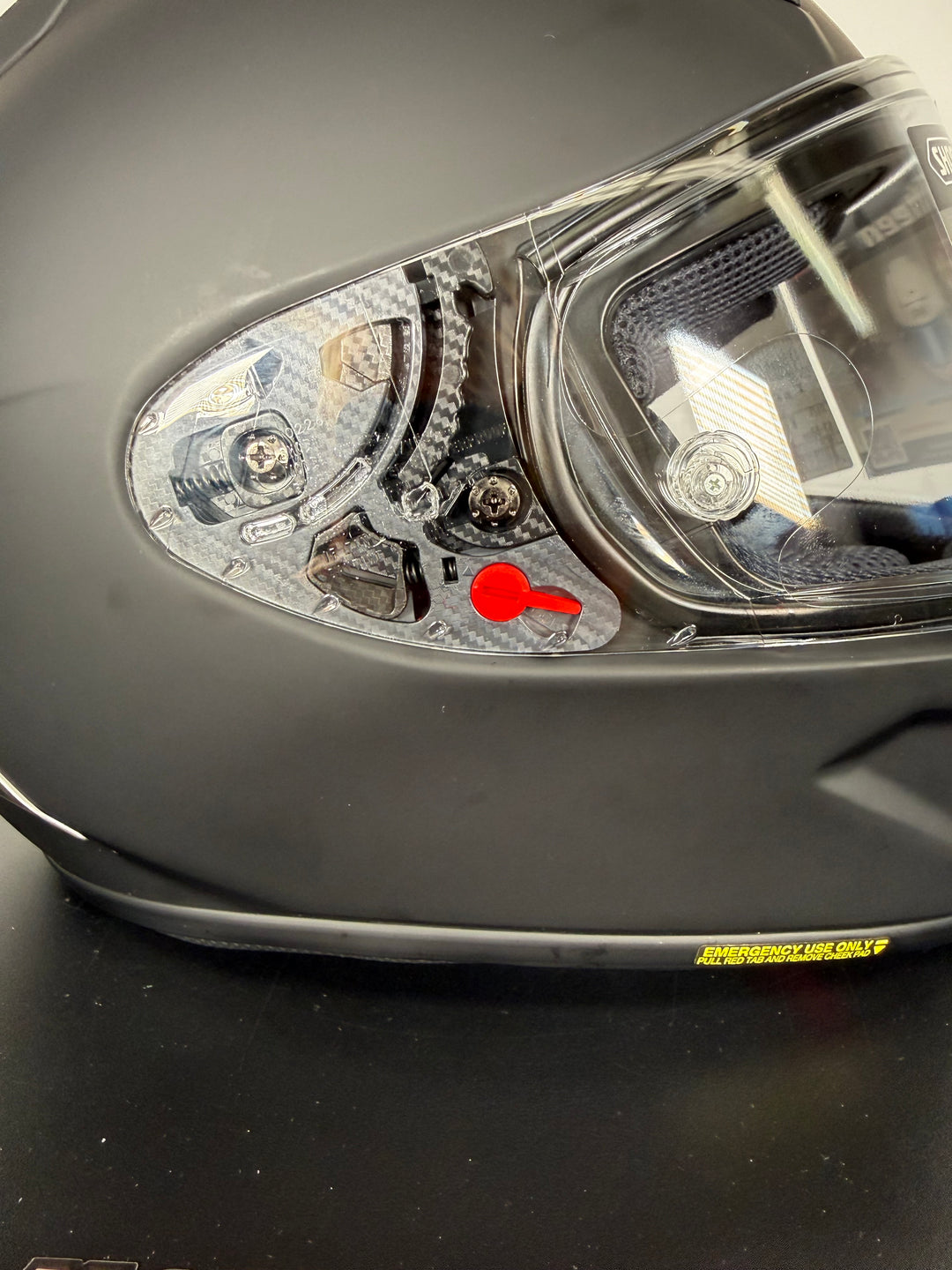 Shoei X-15 Helmet - Matte Black - Size Medium - USED / OPEN BOX - FINAL SALE / NO RETURNS