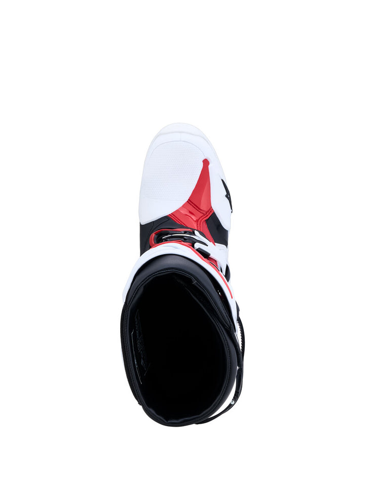 Alpinestars Tech 10 Boots - White/Black/Red (Idaho Warehouse)